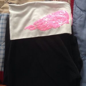 Victoria's Secret angel wings yoga