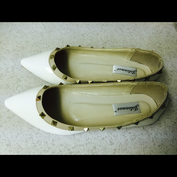 New shoes, white , 7, very pretty