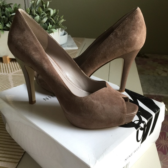 Nine West Peep Toe Pumps
