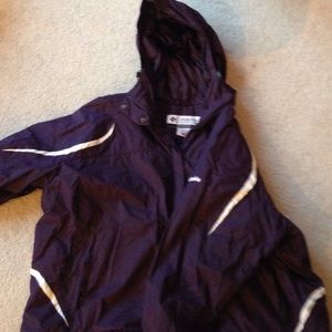 Columbia purple rain jacket size 3X