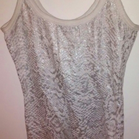 silver patterned cami - Picture 3 of 3