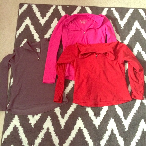 3 Fleece Pullovers