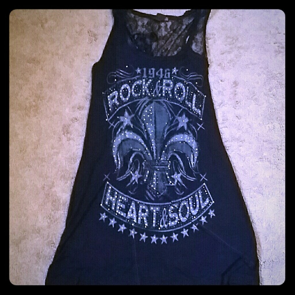 Rock and Roll racer Fleur tank size L