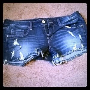 Express jean shorts size 12