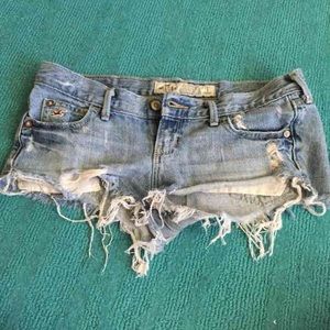 Hco cut off destroyed shorts