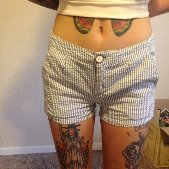 Pine stripe shorts