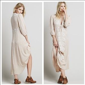 Free people embroidered fable dress