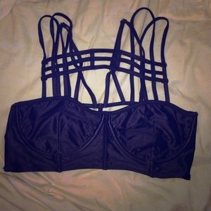 super sexy heather grey bralette