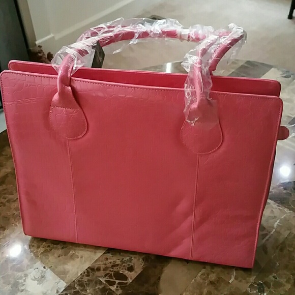 Handbags - Beautiful Pink Salmon Color ToteBag