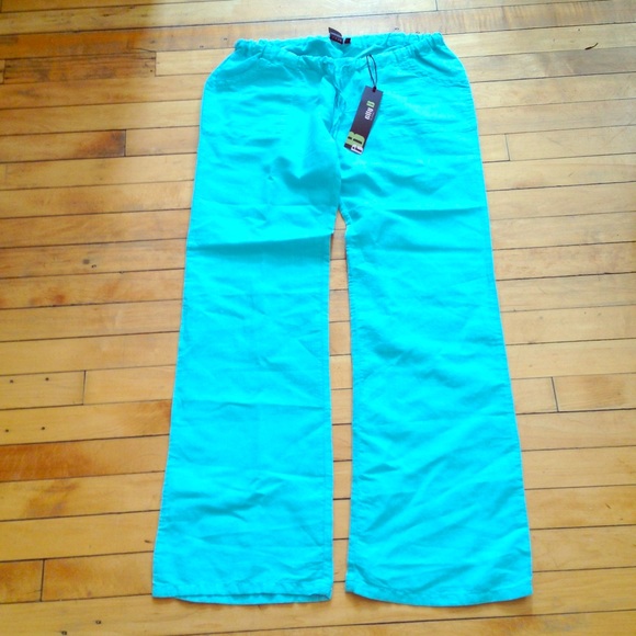 Elly B by Olian Maternity Linen Pants, S