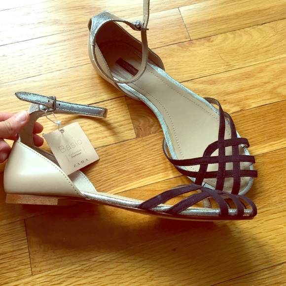 Zara Basic new sandals size 8 (39)