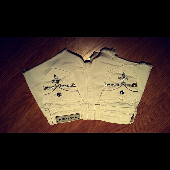 **SOLD*White Rock Revival shorts