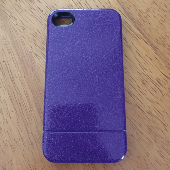 Purple Sparkle IPhone 4-4s case