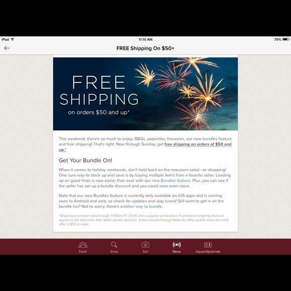 Free Shipping until Monday (7/5/2015)!!!!!!