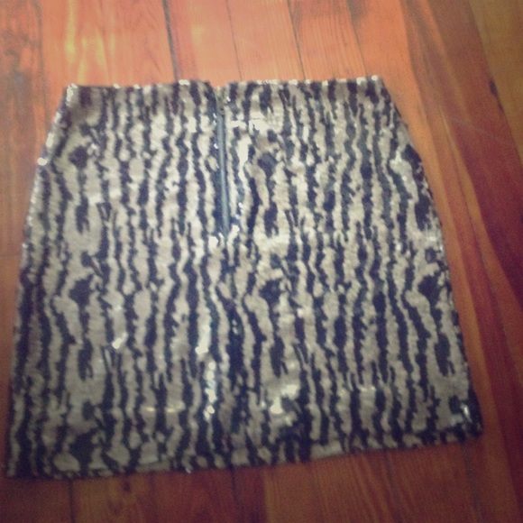 Tulle sequin mini skirt - Picture 1 of 4