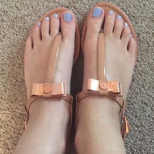 Vince Camuto Rose Gold Sandals