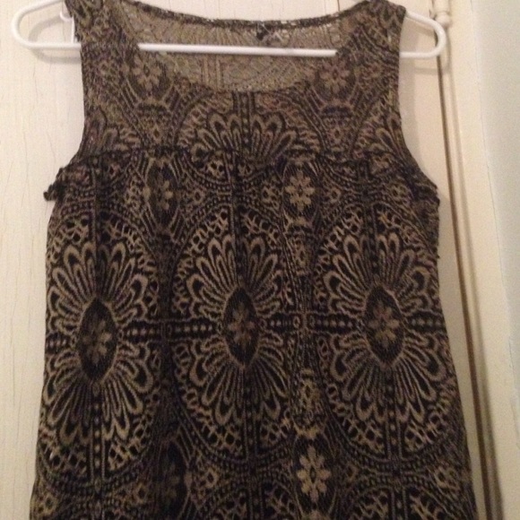 gorgeous black and gold dress - Picture 2 of 4