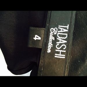 Tadashi black dress.