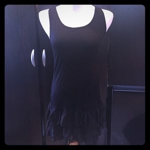 Black dress/long tank