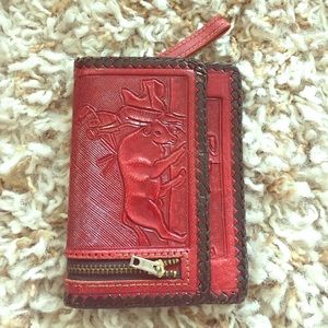 Handmade leather wallet