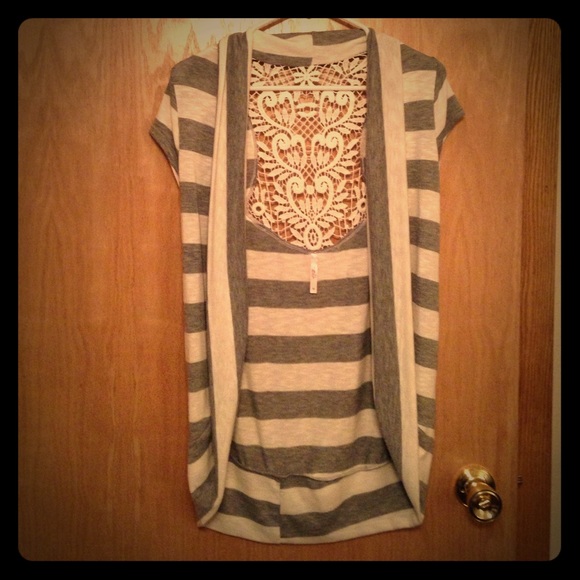 Rue 21 crocheted cardigan