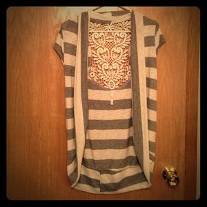 Rue 21 crocheted cardigan