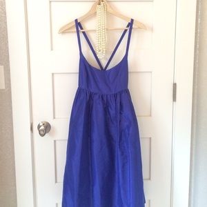 Silk Cobalt Blue Ballerina Dress, Size 6 💕