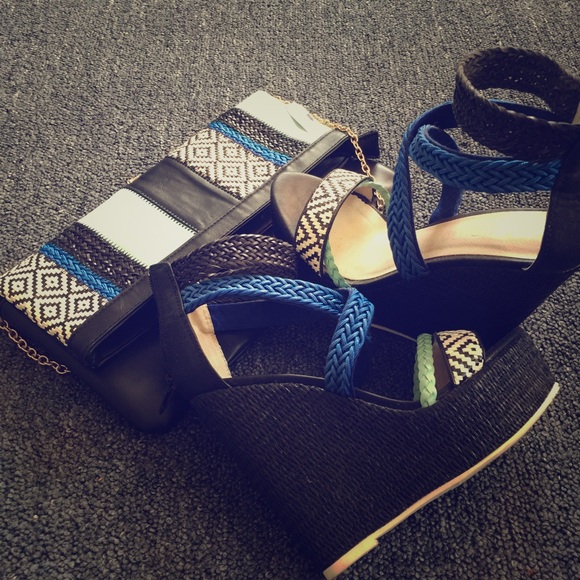 Shoes and bag set