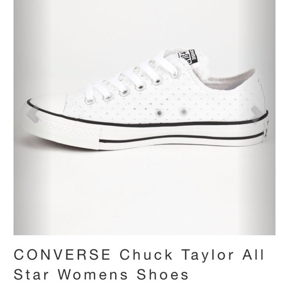 New converse shoes white