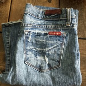 Blue 2 jeans.  Size 28