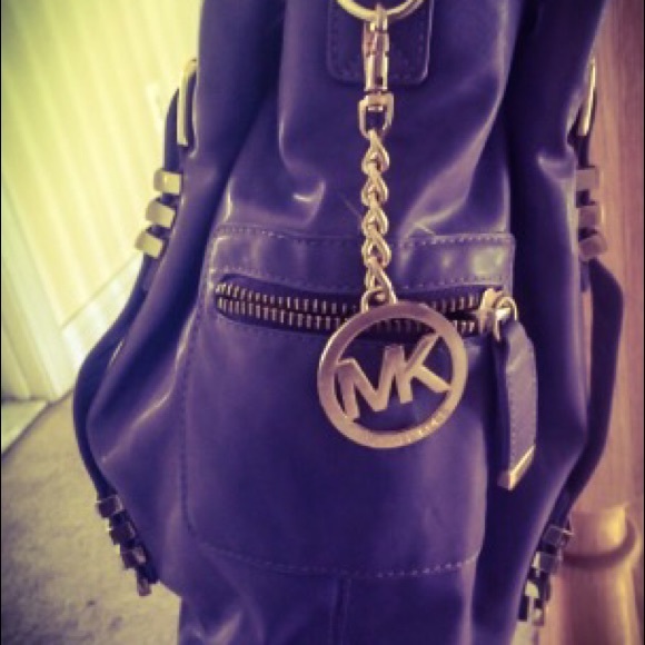 Michael Kors purple purse