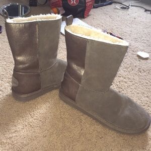 Grey American Eagle Boots