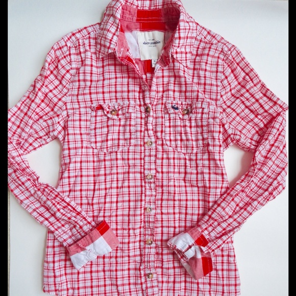 Abercrombie Checkered Button Up