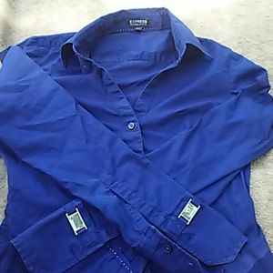 Navy blue dress shirt