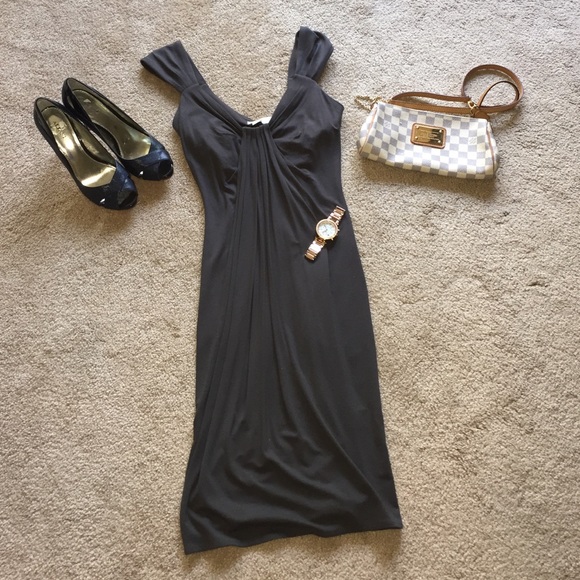 For @nicolea1288 London Times charcoal grey dress