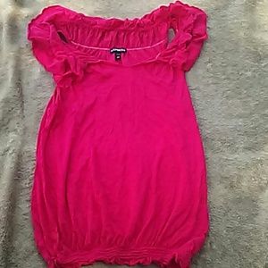 Hot pink top