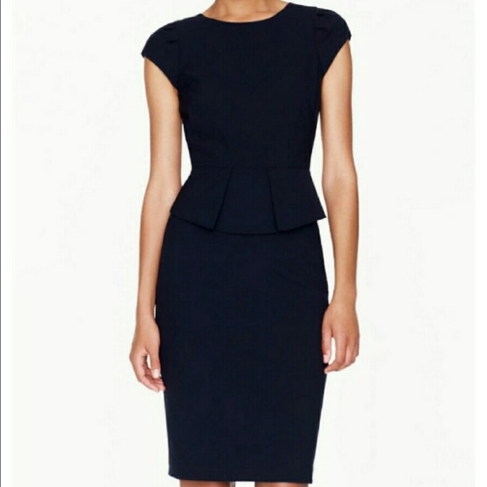 JCrew peplum dress