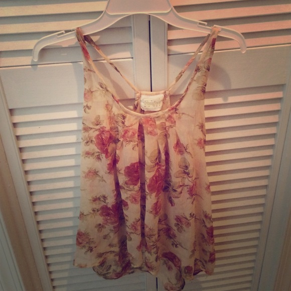 Floral Tank Top - Picture 1 of 1