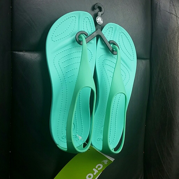 Croc sandals