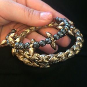 Set of two Alex and Ani bangles
