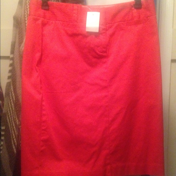 J Crew cotton pencil skirt size 2