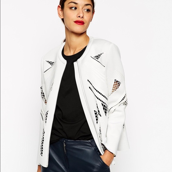 ASOS Premium Bomber Jacket with Embroidery - New