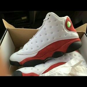 Jordan cherry red "bulls" 13