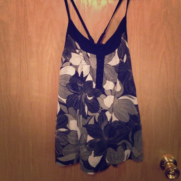 Flower printed Pac Sun tank top