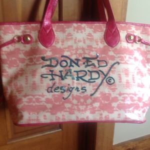 Ed Hardy large tote