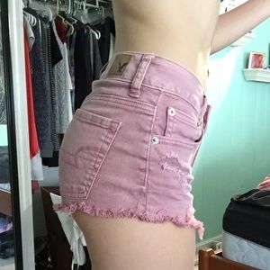 High waisted American eagle shorts
