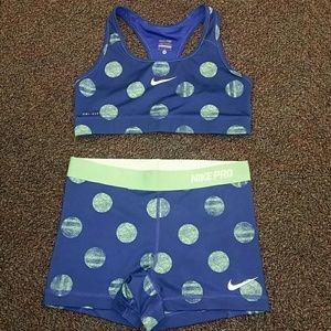 RARE Nike Pro Set