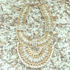 Handmade bib necklace