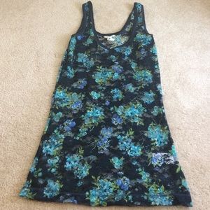 Aeropostale XS floral lace tank