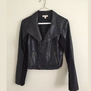 Urban Outfitters Black  faux leather jacket